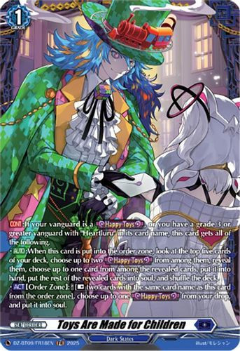 [DZ-BT09/FR18EN](FR) Toys Are Made for Children (FR)