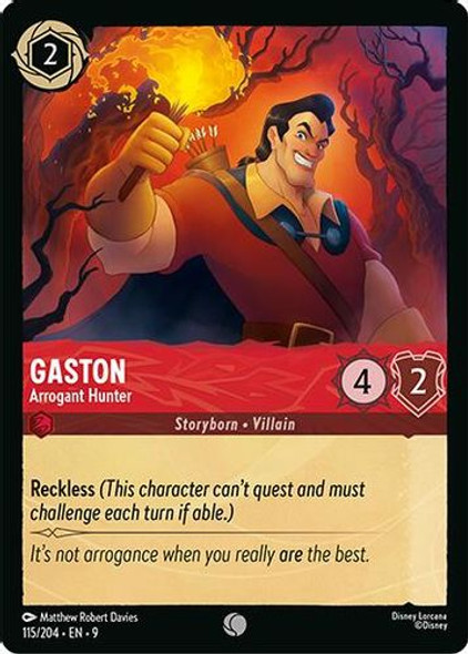 [LOR09-115/204](C) Gaston - Arrogant Hunter