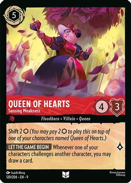 [LOR09-120/204](U) Queen of Hearts - Sensing Weakness