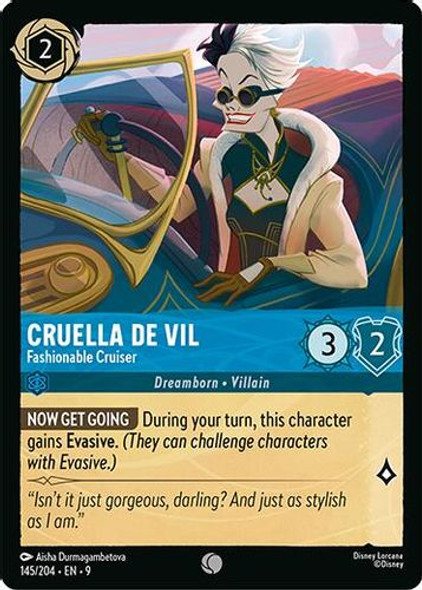 [LOR09-145/204](C) Cruella De Vil - Fashionable Cruiser