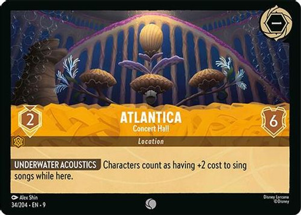 [LOR09-034/204](C) Atlantica - Concert Hall (Foil)