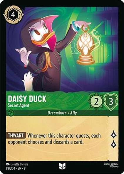 [LOR09-093/204](U) Daisy Duck - Secret Agent (Foil)