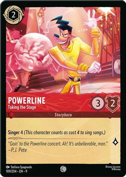 [LOR09-109/204](C) Powerline - Taking the Stage (Foil)