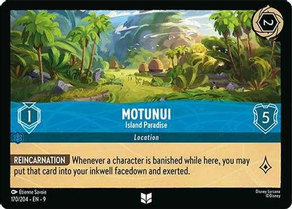 [LOR09-170/204](U) Motunui - Island Paradise (Foil)