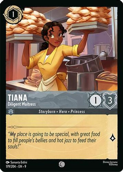 [LOR09-179/204](C) Tiana - Diligent Waitress (Foil)