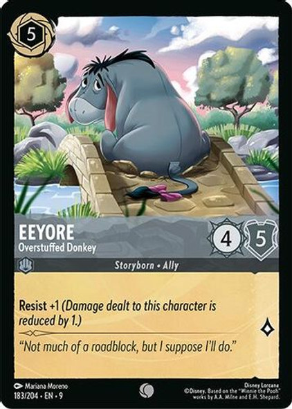 [LOR09-183/204](C) Eeyore - Overstuffed Donkey (Foil)