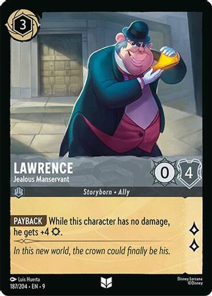 [LOR09-187/204](U) Lawrence - Jealous Manservant (Foil)