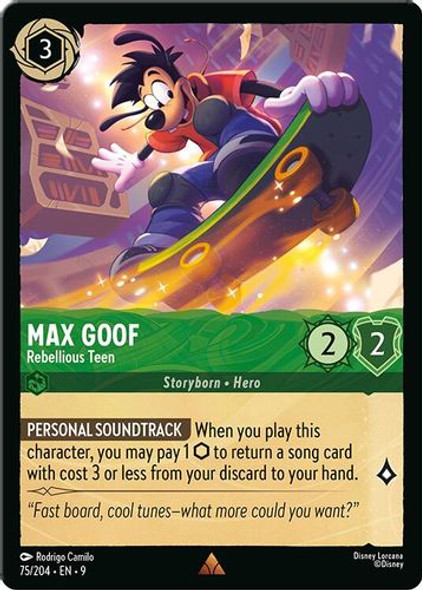 [LOR09-075/204](R) Max Goof - Rebellious Teen