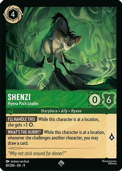 [LOR09-087/204](SR) Shenzi - Hyena Pack Leader