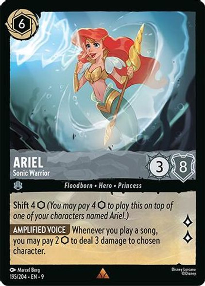 [LOR09-195/204](R) Ariel - Sonic Warrior