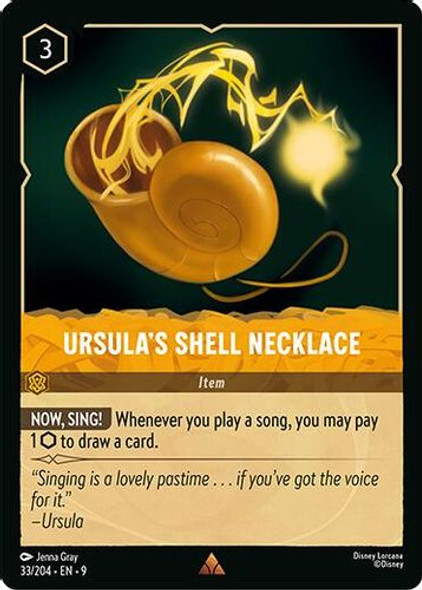 [LOR09-033/204](R) Ursula's Shell Necklace (Foil)