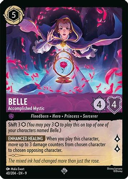 [LOR09-040/204](SR) Belle - Accomplished Mystic (Foil)