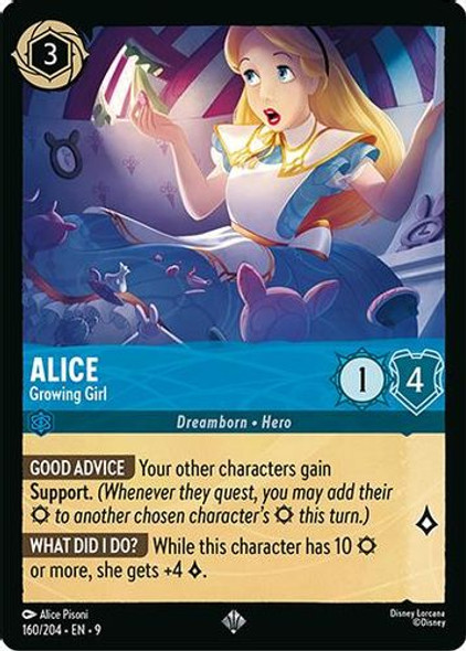 [LOR09-160/204](SR) Alice - Growing Girl (Foil)