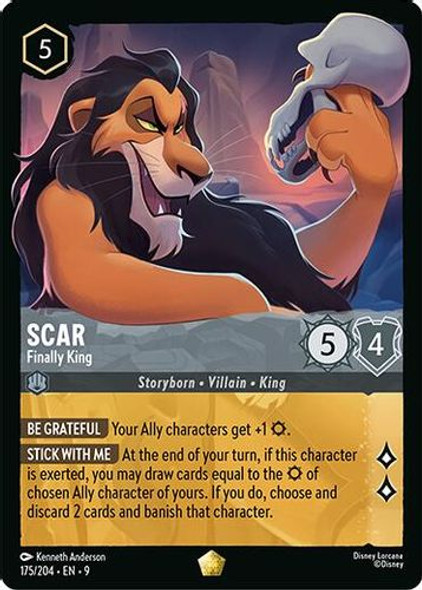 [LOR09-175/204](L) Scar - Finally King (Foil)