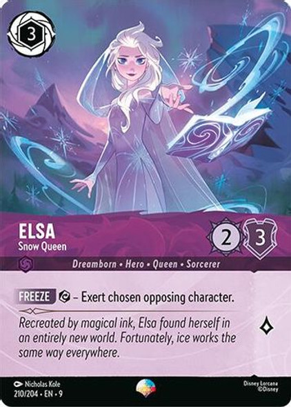 [LOR09-210/204](EP) Elsa - Snow Queen (Epic) (Foil)