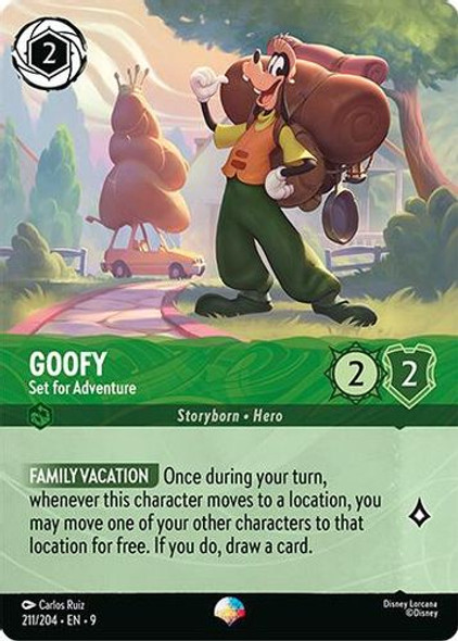 [LOR09-211/204](EP) Goofy - Set for Adventure (Epic) (Foil)