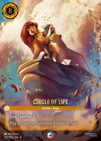 [LOR09-225/204](E) Circle of Life (Enchanted) (Foil)