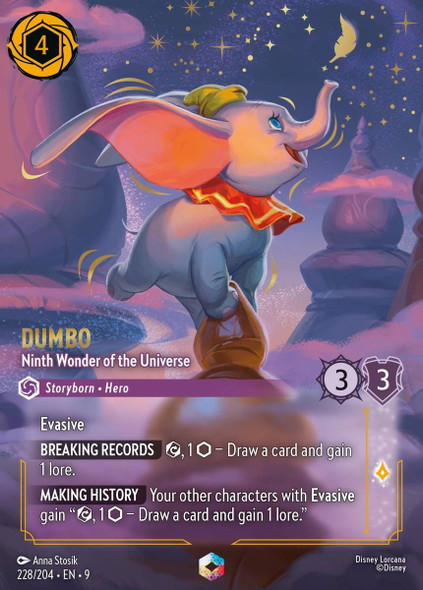 [LOR09-228/204](E) Dumbo - Ninth Wonder of the Universe (Enchanted) (Foil)