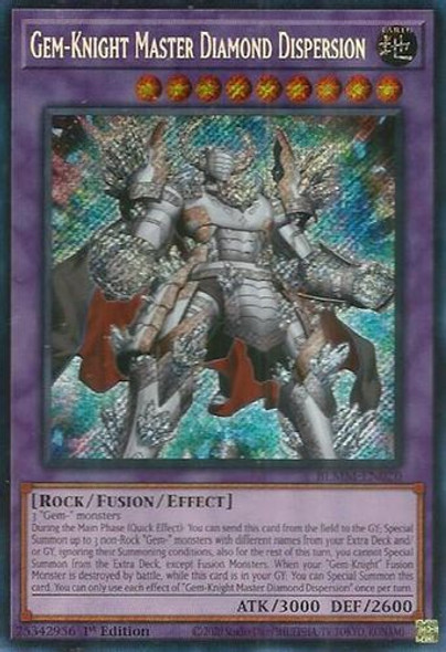 [BLMM-EN020] Gem-Knight Master Diamond Dispersion (Secret Rare)<1st>