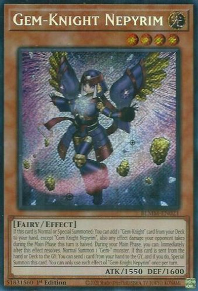 [BLMM-EN021] Gem-Knight Nepyrim (Secret Rare)<1st>