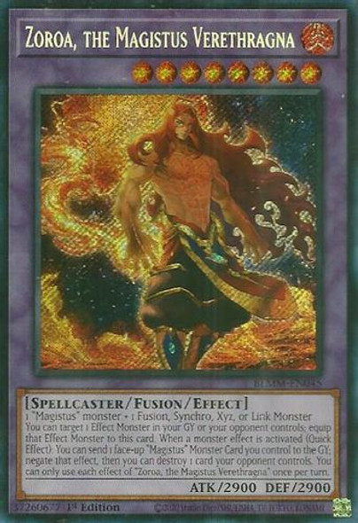 [BLMM-EN045] Zoroa, the Magistus Verethragna (Secret Rare)<1st>