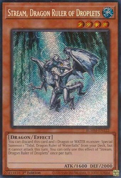 [BLMM-EN122] Stream, Dragon Ruler of Droplets (Secret Rare)<1st>