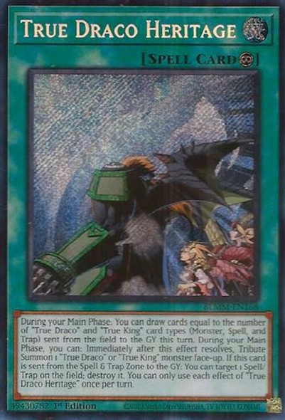 [BLMM-EN168] True Draco Heritage (Secret Rare)<1st>