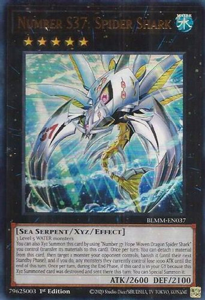 [BLMM-EN037] Number S37: Spider Shark (Ultra Rare)<1st>