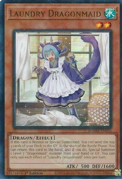 [BLMM-EN056] Laundry Dragonmaid (Ultra Rare)<1st>