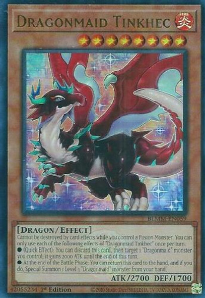 [BLMM-EN059] Dragonmaid Tinkhec (Ultra Rare)<1st>