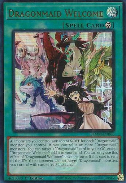 [BLMM-EN066] Dragonmaid Welcome (Ultra Rare)<1st>