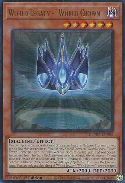 [BLMM-EN082] World Legacy - "World Crown" (Ultra Rare)<1st>