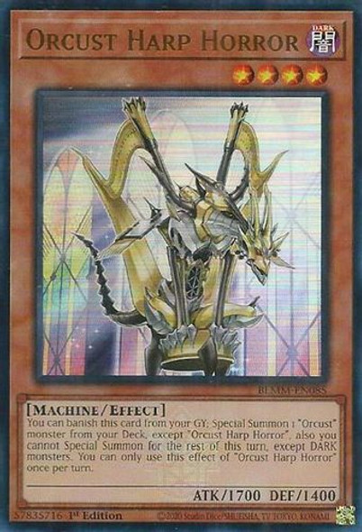 [BLMM-EN085] Orcust Harp Horror (Ultra Rare)<1st>