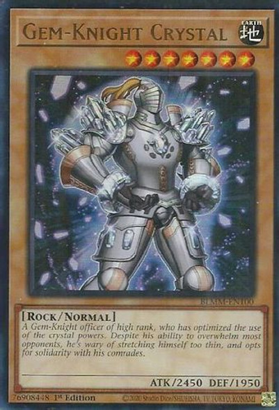 [BLMM-EN100] Gem-Knight Crystal (Ultra Rare)<1st>