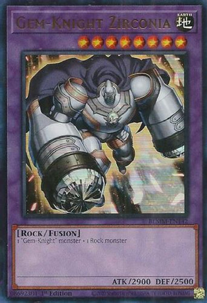 [BLMM-EN142] Gem-Knight Zirconia (Ultra Rare)<1st>