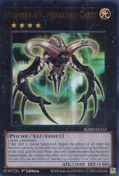 [BLMM-EN153] Number 69: Heraldry Crest (Ultra Rare)<1st>