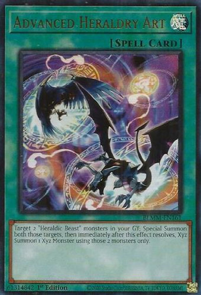[BLMM-EN161] Advanced Heraldry Art (Ultra Rare)<1st>
