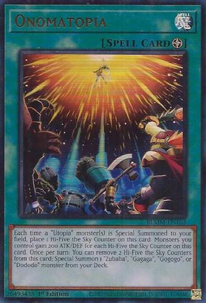 [BLMM-EN163] Onomatopia (Ultra Rare)<1st>