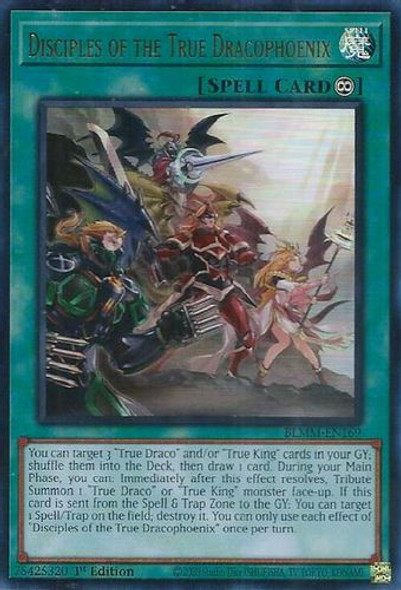[BLMM-EN169] Disciples of the True Dracophoenix (Ultra Rare)<1st>