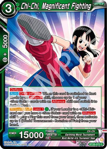 [BT28-070](C) Chi-Chi, Magnificent Fighting