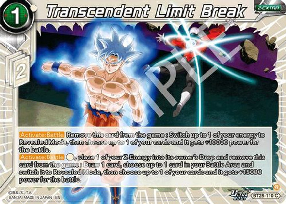 [BT28-110](C) Transcendent Limit Break
