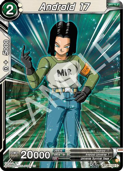 [BT28-122](C) Android 17