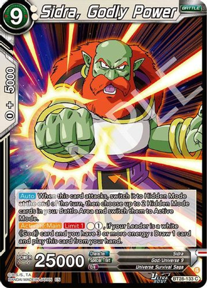 [BT28-133](C) Sidra, Godly Power
