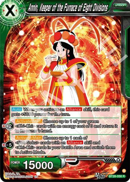 [BT28-058](R) Annin, Keeper of the Furnace of Eight Divisions (Foil)