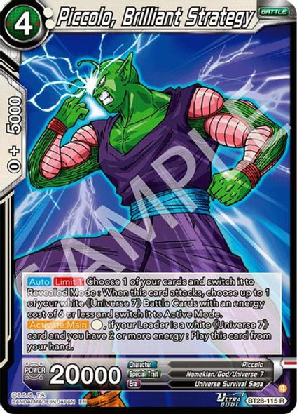 [BT28-115](R) Piccolo, Brilliant Strategy (Foil)