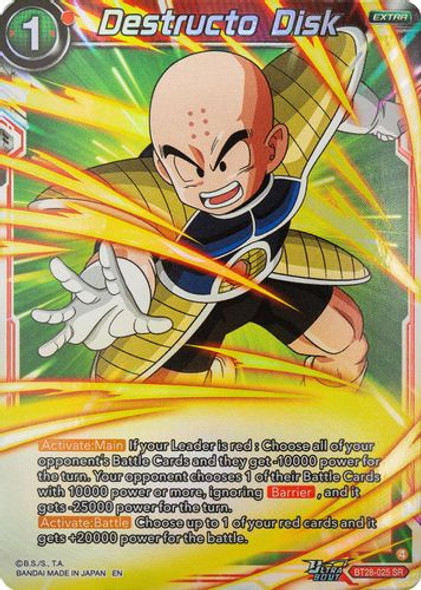 [BT28-025](SR) Destructo Disk (Foil)