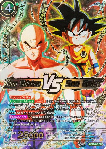 BT28-146](CR) Majin Buu VS Son Goku (Foil) - Grand J Games