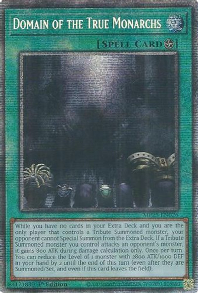 [MP25-EN026] Domain of the True Monarchs (Starlight Rare)<1st>