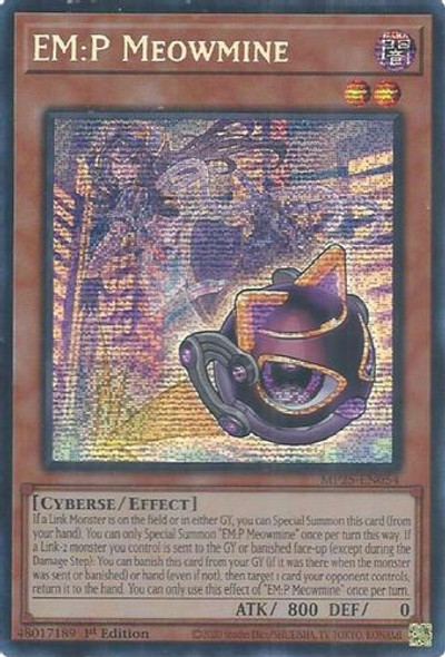 [MP25-EN054] EM:P Meowmine (Prismatic Secret Rare)<1st>