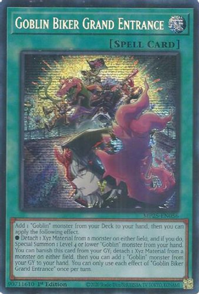 [MP25-EN056] Goblin Biker Grand Entrance (Prismatic Secret Rare)<1st>